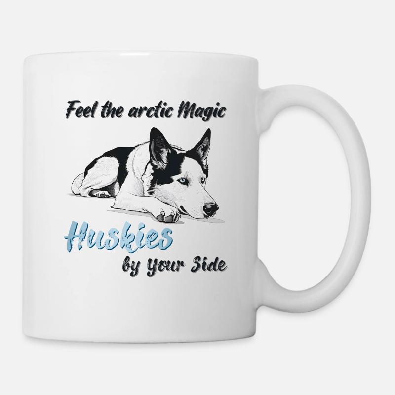 Husky Magic - Tasse - Weiß