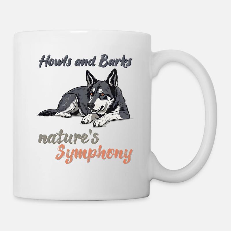Nature's symphony - Tasse - Weiß