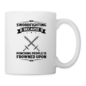 Larping Quote for Roleplaying and Larper - Mug - white - Right