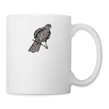 Sperber Vogel I Greifvogel Motiv für Ornithologen - Tasse - Weiß - Rechts