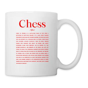 Chess Definition - Mug - white - Right