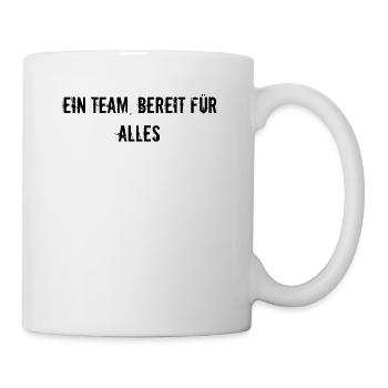 Feuerwehr - Ein Team, bereit für alles - Tasse - Weiß - Rechts