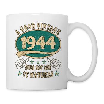 79ème Anniversaire 1944 '79 Bon Millésime - Mug blanc - blanc - Droite