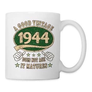 79ème Anniversaire 1944 '79 Bon Millésime - Mug blanc - blanc - Droite