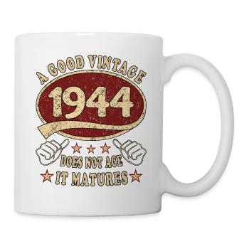 79ème Anniversaire 1944 '79 Bon Millésime - Mug blanc - blanc - Droite