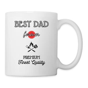 Best Dad Forever BBQ - Mug - white - Right