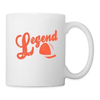 The Legend Has Retired Retro Funny Architecture - Mug - white - Right