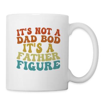He's not a dad he's a father figure - Mug - white - Right