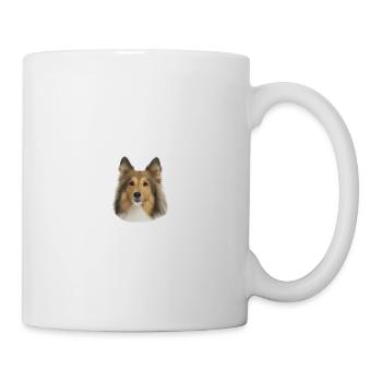 Beware of the mistress, harmless Sheltie - Tasse - Weiß - Rechts
