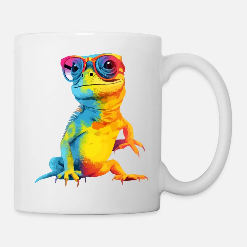 Nak the lizard - Mug - white
