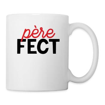 T-shirt Père Fect - Mug blanc - blanc - Droite