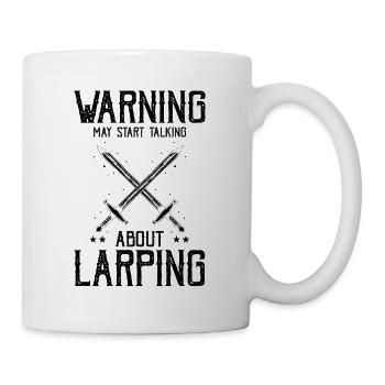 Live-action role-playing game for NPC and RPG role-playing game - Mug - white - Right