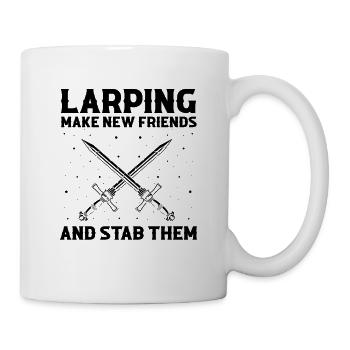 Live-action role-playing game for NPC and RPG role-playing game - Mug - white - Right