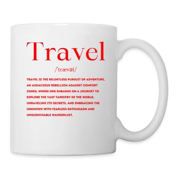Travel Definition - Mug - white - Right