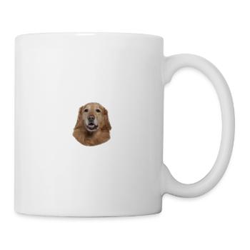 Beware of the mistress, harmless Hovawart - Mug - white - Right