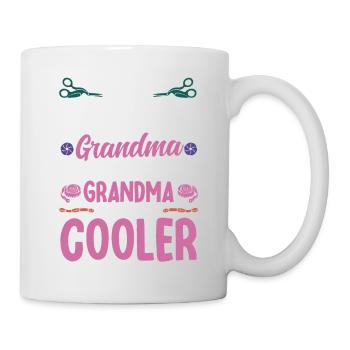 Quilting Gift Sewing Knitting Quilter - Mug - white - Right