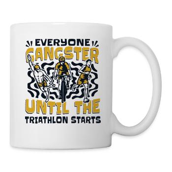 Tout le monde gangster jusqu’au début de la formation Profi - Mug blanc - blanc - Droite