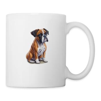 i love my dogs - Mug - white - Right