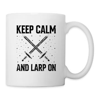 Citation de jeu de rôle fantastique pour le combat à l’épée - Mug blanc - blanc - Droite