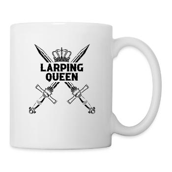 Larping Quote for Roleplaying and Larper - Mug - white - Right