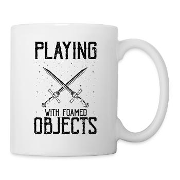 Larping Quote for Roleplaying and Larper - Mug - white - Right