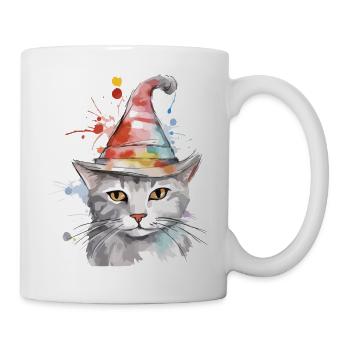 Blook le chat au chapeau - Mug blanc - blanc - Droite
