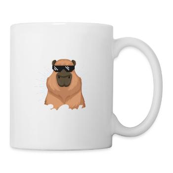 Capybara The Coolest Cavy Around Capibara Owner Ro - Mug - white - Right