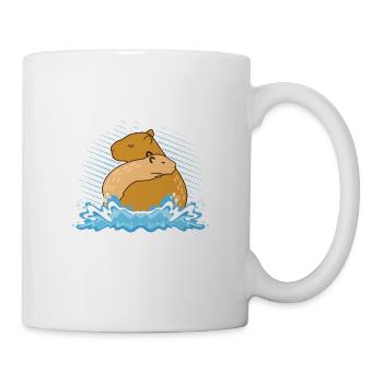 Capybara The Ultimate Hug Dealers Capibara Owner R - Mug - white - Right