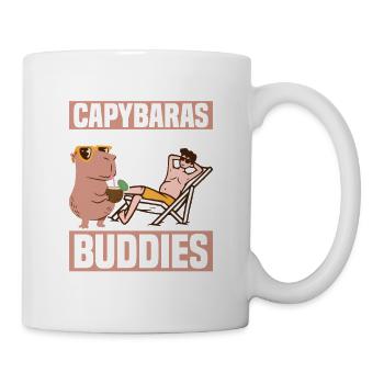 Capybaras The Ultimate Chill Buddies Capybara Anim - Mug - white - Right