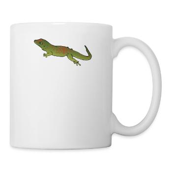 Madagascar Day Gecko I Reptile Motif for - Mug - white - Right