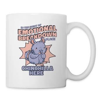 Emotional Breakdown Place Langhaar Kurzschwanz - Tasse - Weiß - Rechts