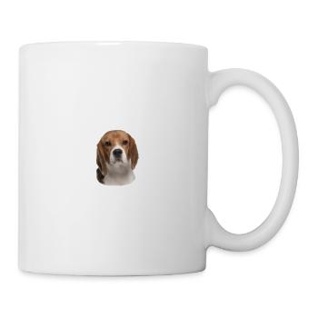 Beware of the mistress, harmless Beagle - Tasse - Weiß - Rechts