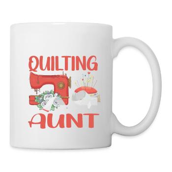 Quilting Gift Sewing Knitting Quilter - Mug - white - Right