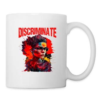 I Don't Discriminate I Hate Everyone 20 - Mug - white - Right