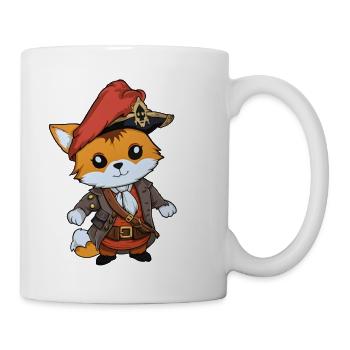Captain Fluffypaw: Set Sail with Captain Fluffypaw - Tasse - Weiß - Rechts