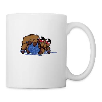 Süße Kawaii Spinne - Tasse - Weiß - Rechts