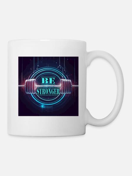 FITNESSSTUDIO - Tasse - Weiß