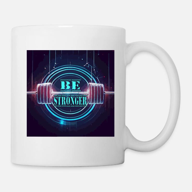 FITNESSSTUDIO - Tasse - Weiß