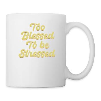 Versets bibliques chrétiens trop grands pour être soulignés - Mug blanc - blanc - Droite