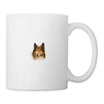 Beware of the master, harmless Collie - Tasse - Weiß - Rechts