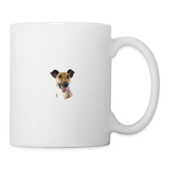 Beware of the master, harmless Foxterrier - Tasse - Weiß - Rechts