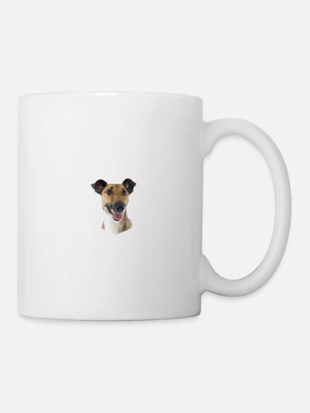 Méfiez-vous du maître et inoffensif Fox Terrier - Mug blanc - blanc