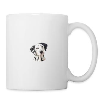 Beware of the master, harmless Dalmatian - Tasse - Weiß - Rechts
