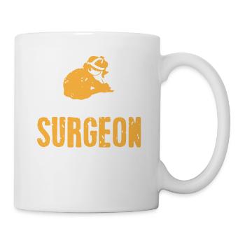 My DAD Is A Surgeon What Does Your Hero Do Again? - Mug - white - Right