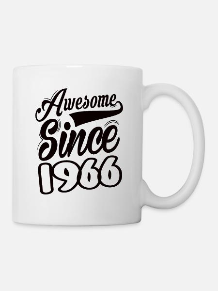 Awesome Since 1966 - Tasse - Weiß