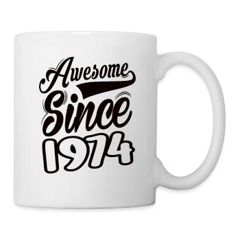 Awesome Since 1974 - Mug - white - Right