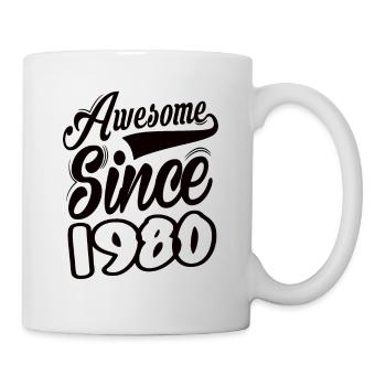 Awesome Since 1980 - Mug - white - Right