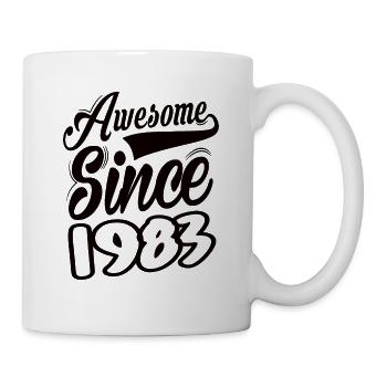 Awesome Since 1983 - Mug - white - Right