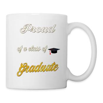 Graduation 2023 - Fier grand-père d’une promotion de 2023 - Mug blanc - blanc - Droite