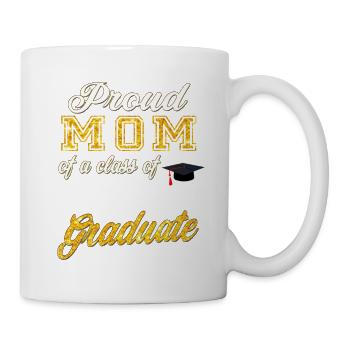 Remise des diplômes 2023 - Fière maman d’une classe de 2023 - Mug blanc - blanc - Droite
